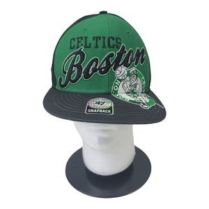 Boston Celtics '47 Forty Seven Brand Hardwood Classics SnapBack Hat New w/tags